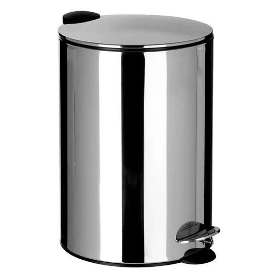 Avalon Stainless Steel 20 Litres Pedal Bin With Soft Close Lid