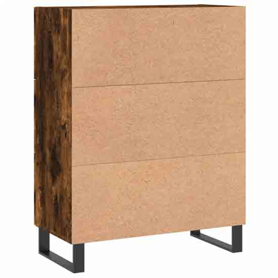 Avalon Wooden Sideboard With 1 Door 3 Drawers In Smoked Oak
