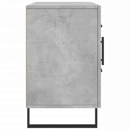 Avalon Wooden Sideboard With 2 Doors 2 Drawers In Concrete Grey