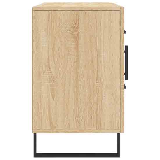 Avalon Wooden Sideboard With 2 Doors 2 Drawers In Sonoma Oak
