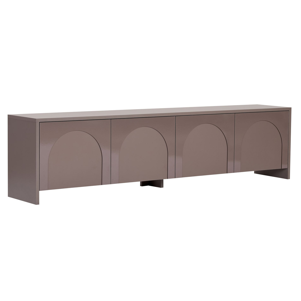 Avelis Wooden TV Stand with 4 Doors in Atlas