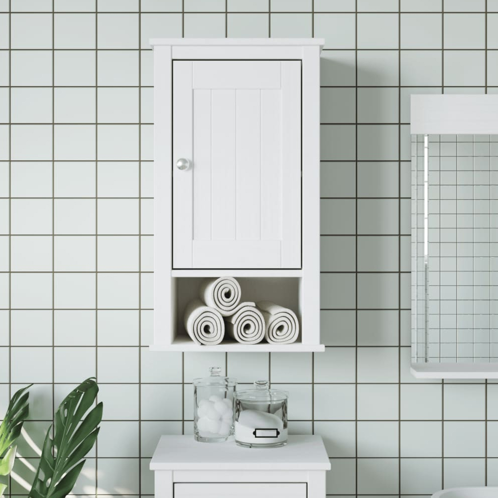 Read more about Avenel wooden bathroom wall cabinet in white