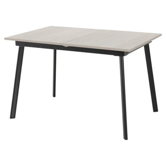 Avah Extending Wooden Dining Table In Concrete Effect_3