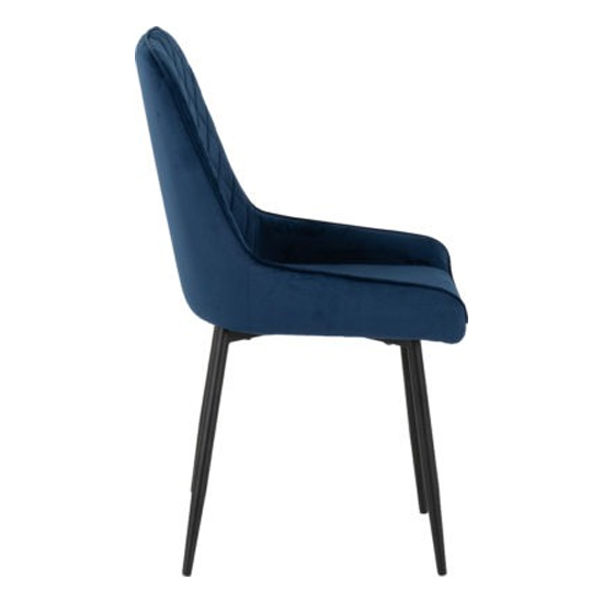 Avah Sapphire Blue Velvet Dining Chairs In Pair_4