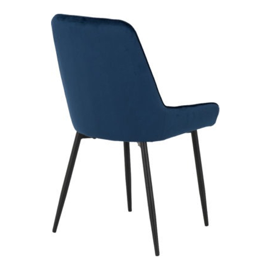 Avah Sapphire Blue Velvet Dining Chairs In Pair_5
