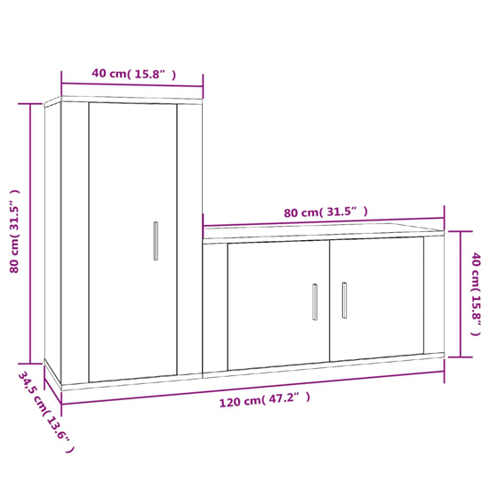 Avery Wooden Entertainment Unit Wall Hung In White