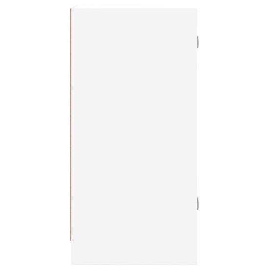 Avila Wooden Office Cabinet With 1 Glass Door In White