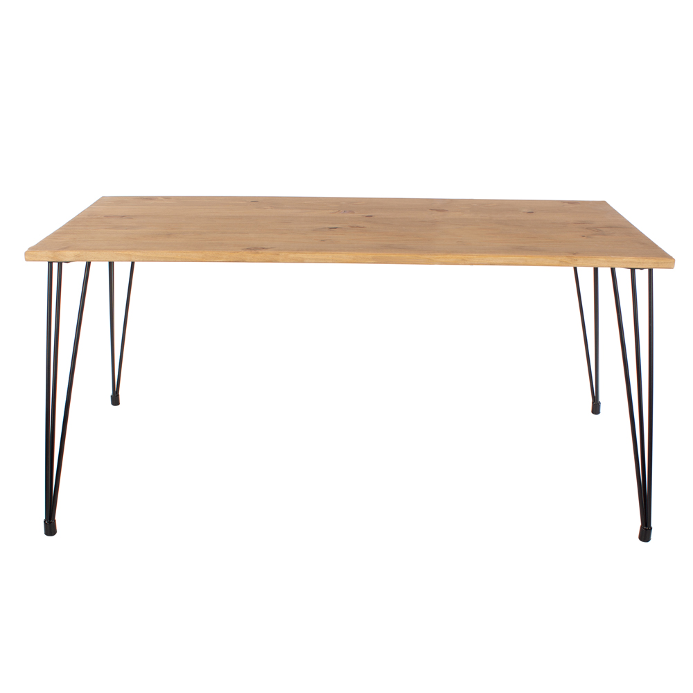 Avoch Large Wooden Rectangular Dining Table In Oak