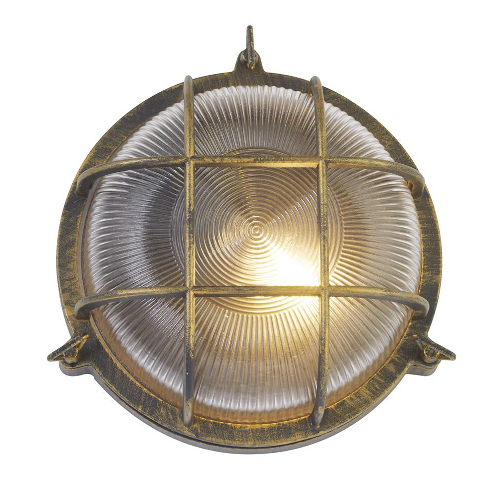 Read more about Avon bulkhead outdoor light in brass