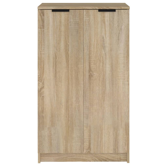 Avory Shoe Storage Cabinet With 2 Doors In Sonoma Oak