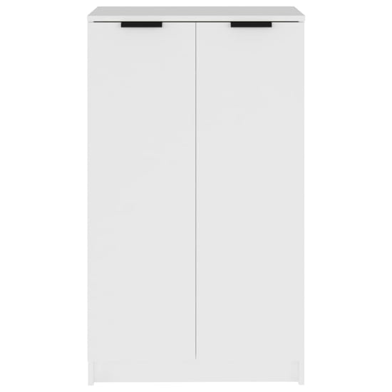 Avory Shoe Storage Cabinet With 2 Doors In White