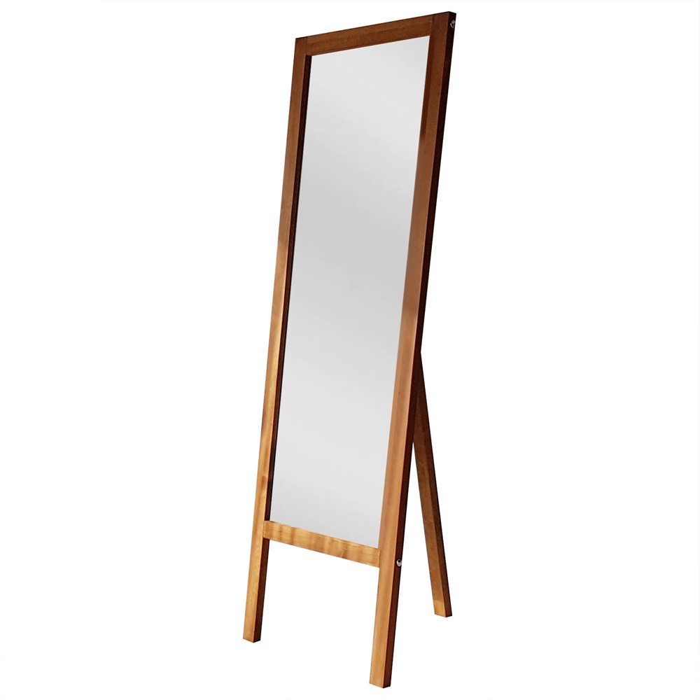 Avyra Wooden Full Length Cheval Mirror in Oak