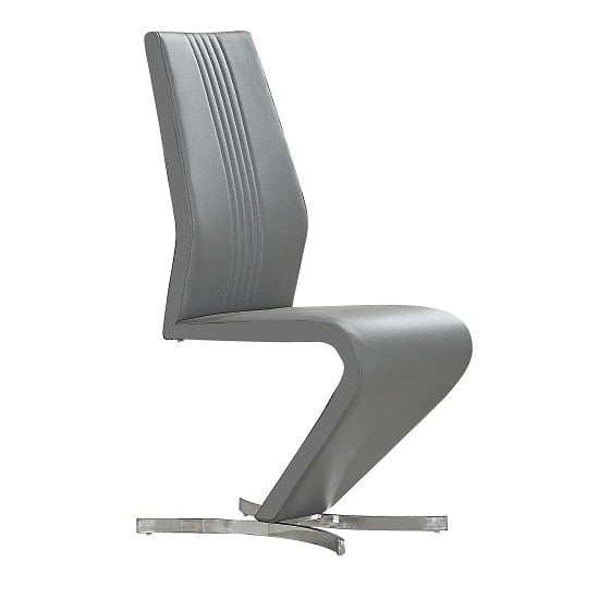 Axara Large Extending Grey Dining Table 8 Gia Grey Chairs