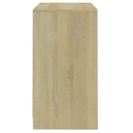 Axton Wooden Storage Cabinet With 4 Doors In Sonoma Oak