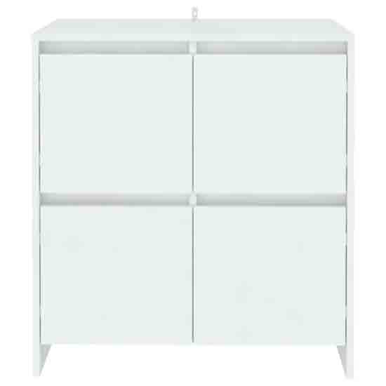 Axton Wooden Storage Cabinet With 4 Doors In White