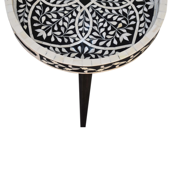 Axton Wooden Tray End Table In Walnut And Resin Inlay Pattern_3
