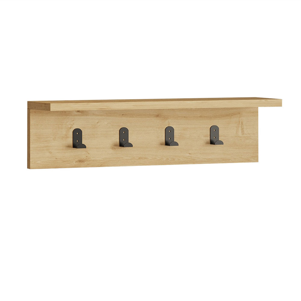 Ayla Wooden Coat Rack in Sapphire Oak