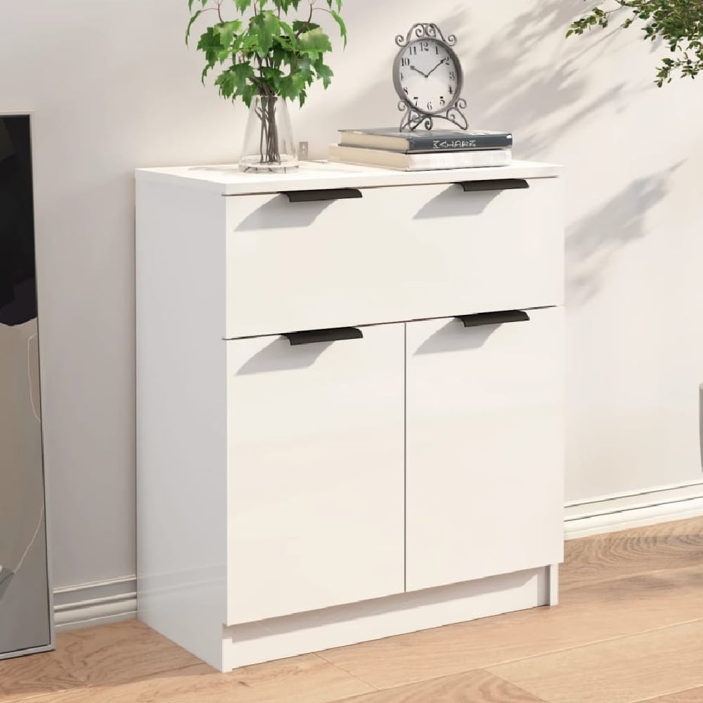 Read more about Aylesbury high gloss sideboard with 2 doors 1 drawer in white