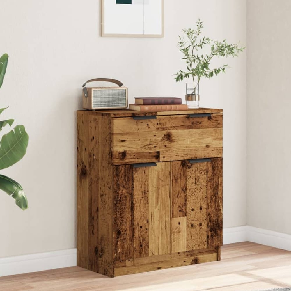 Read more about Aylesbury wooden sideboard with 2 doors 1 drawer in brown oak