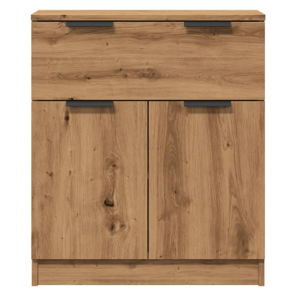 Aylesbury Wooden Sideboard With 2 Doors 1 Drawer In Oak