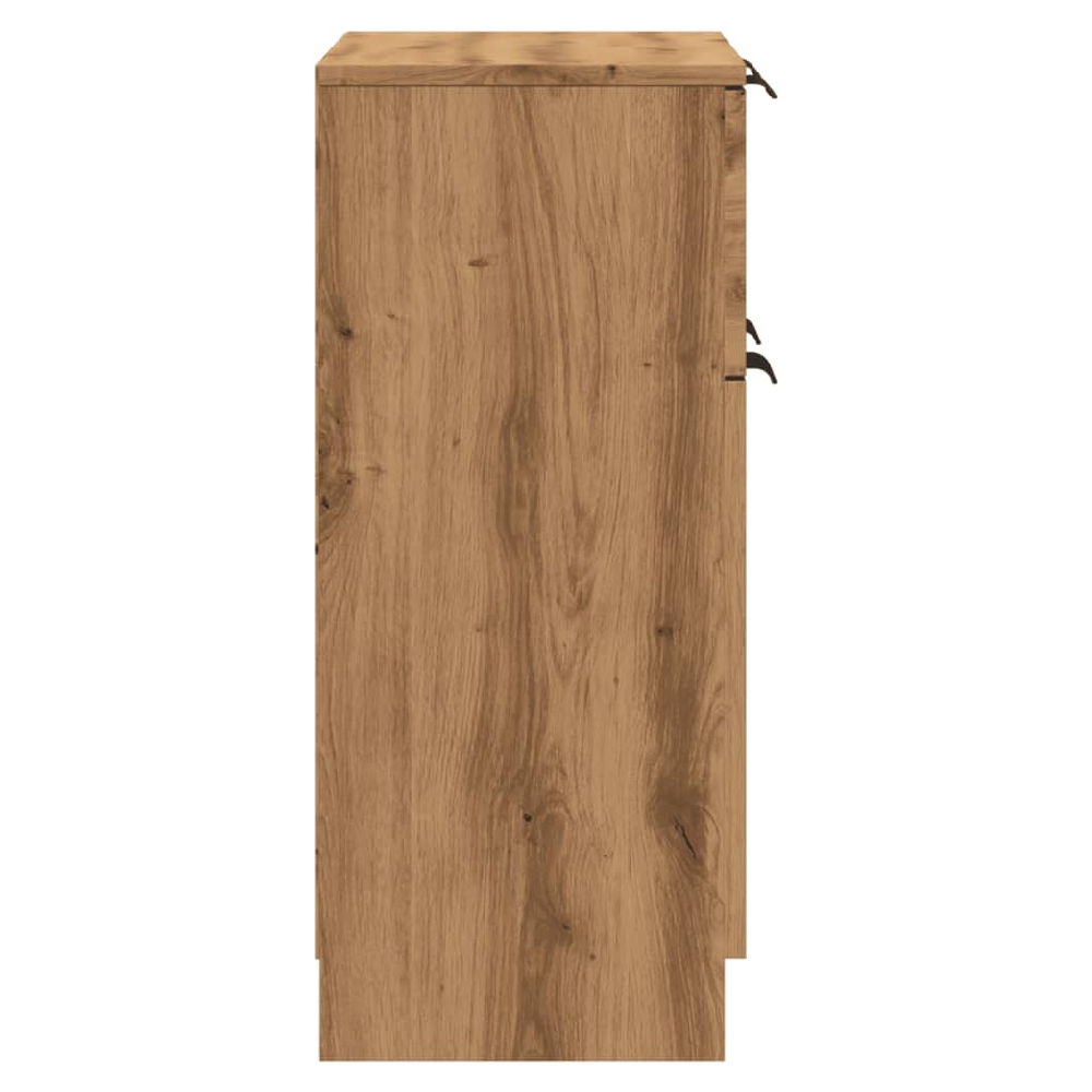 Aylesbury Wooden Sideboard With 2 Doors 1 Drawer In Oak