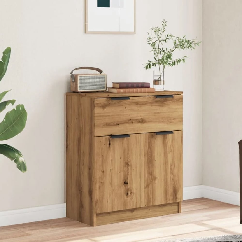 Read more about Aylesbury wooden sideboard with 2 doors 1 drawer in oak