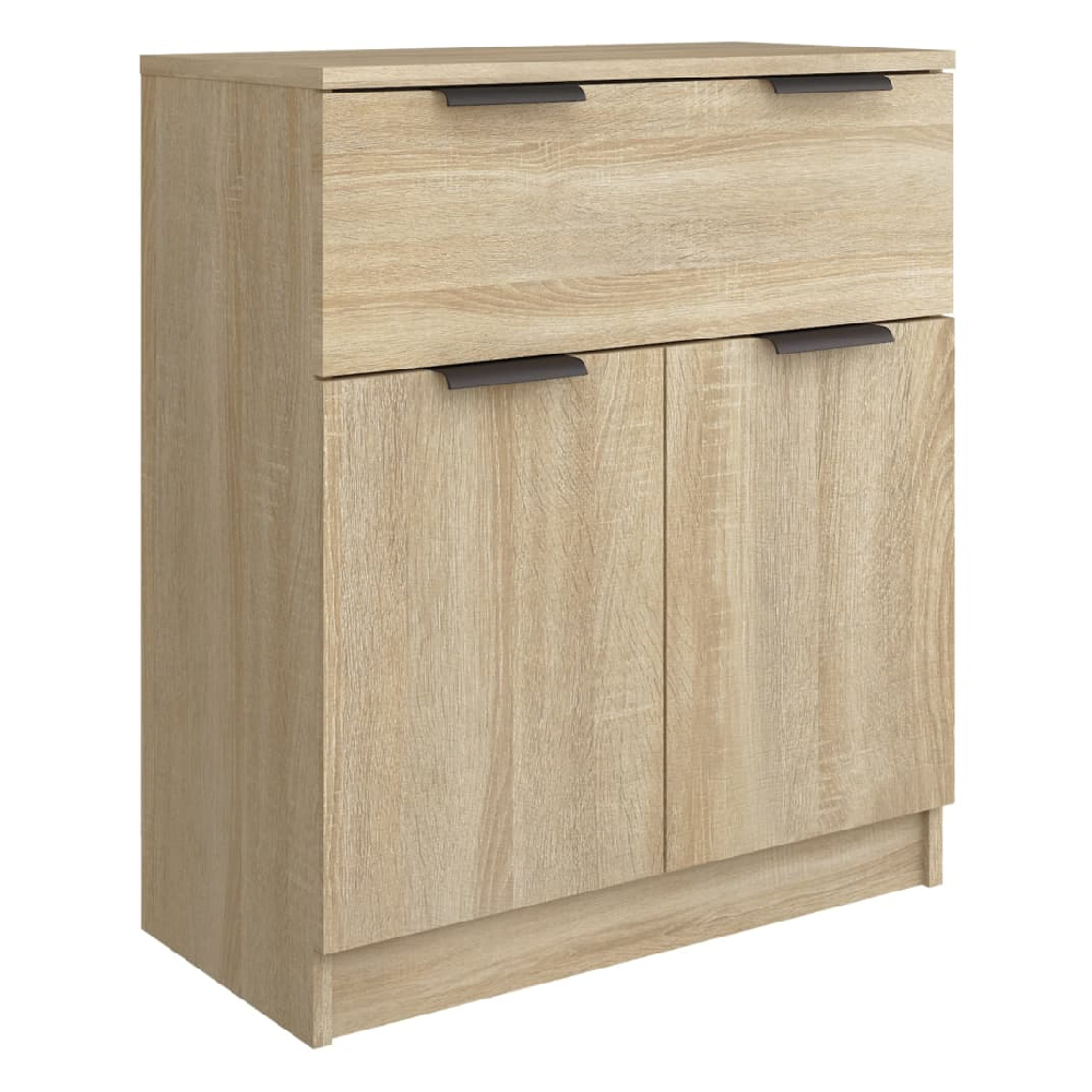 Aylesbury Wooden Sideboard With 2 Doors 1 Drawer In Sonoma Oak