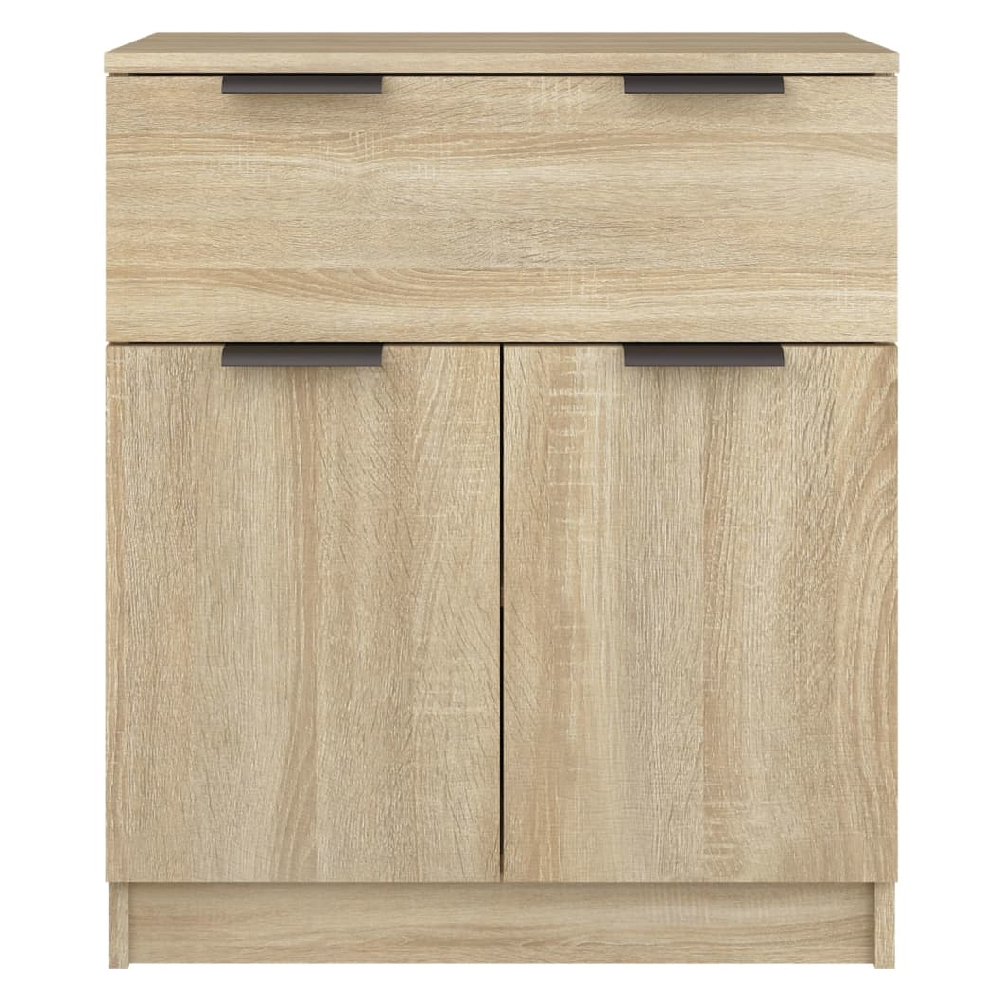 Aylesbury Wooden Sideboard With 2 Doors 1 Drawer In Sonoma Oak