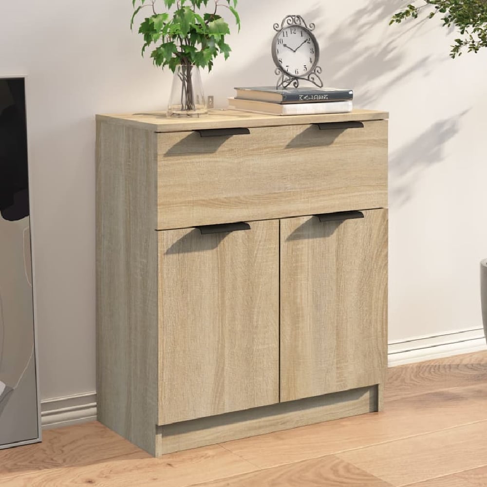 Read more about Aylesbury wooden sideboard with 2 doors 1 drawer in sonoma oak
