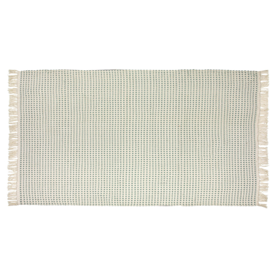 Read more about Azteca coconut large rectangular grove fabric rug in grey