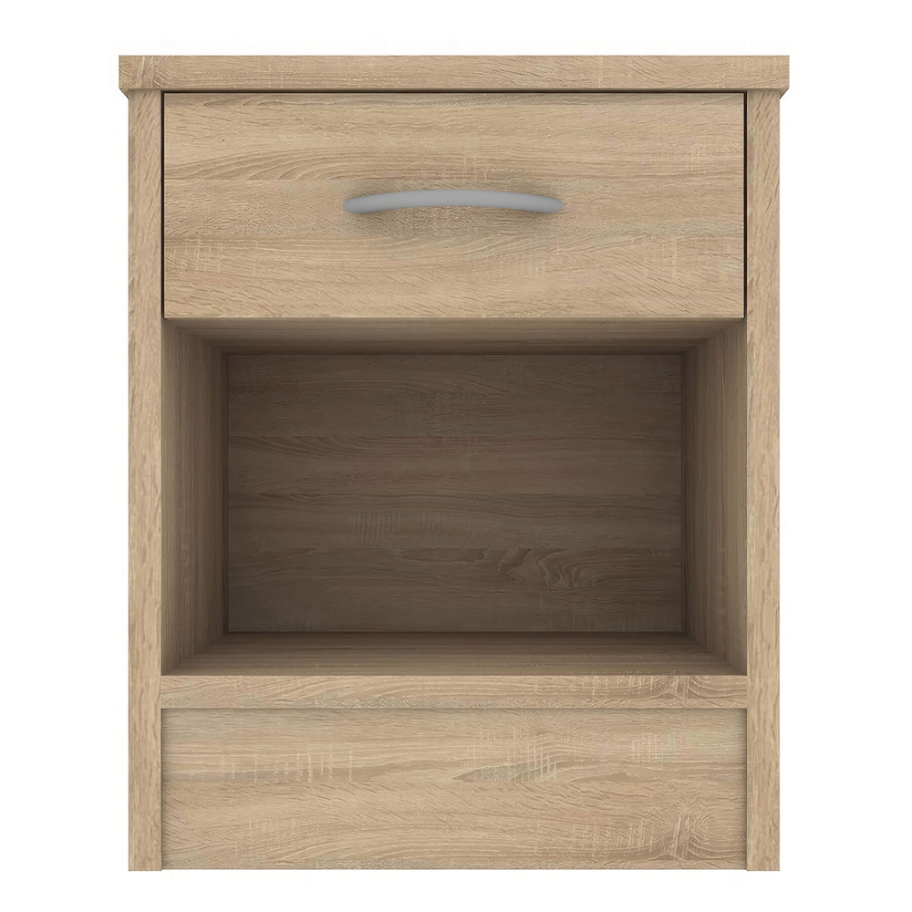 Babylon Wooden Bedroom Set With 2 Doors Wardrobe In Oak