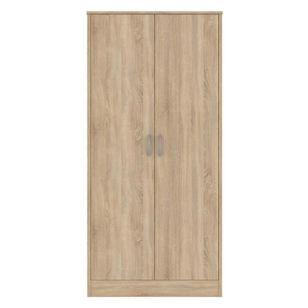 Babylon Wooden Bedroom Set With 2 Doors Wardrobe In Oak