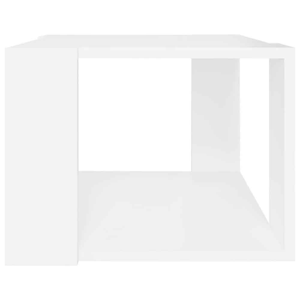 Baina 40cm Square Wooden Coffee Table - White