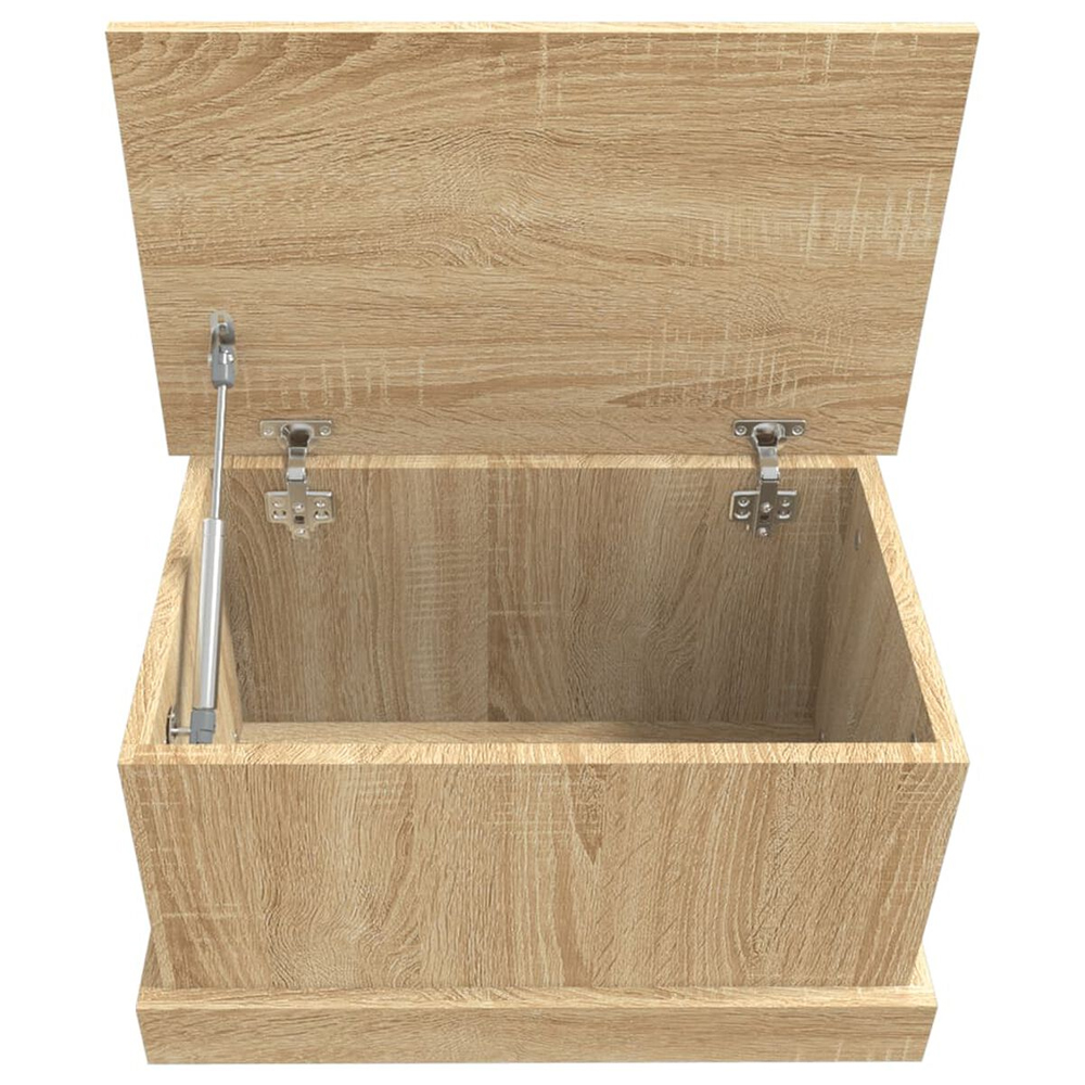 Baina 50cm Wooden Storage Box - Sonoma Oak