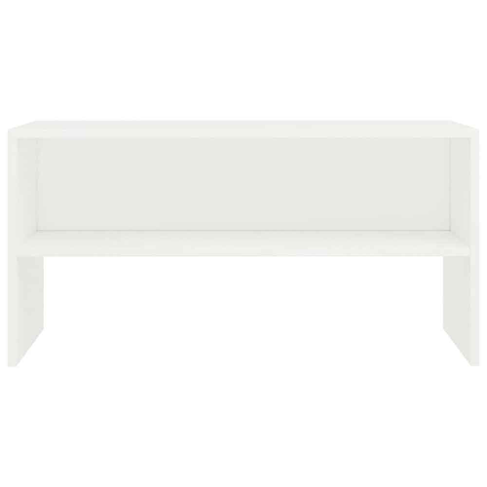 Baina 80cm Wooden TV Stand - White