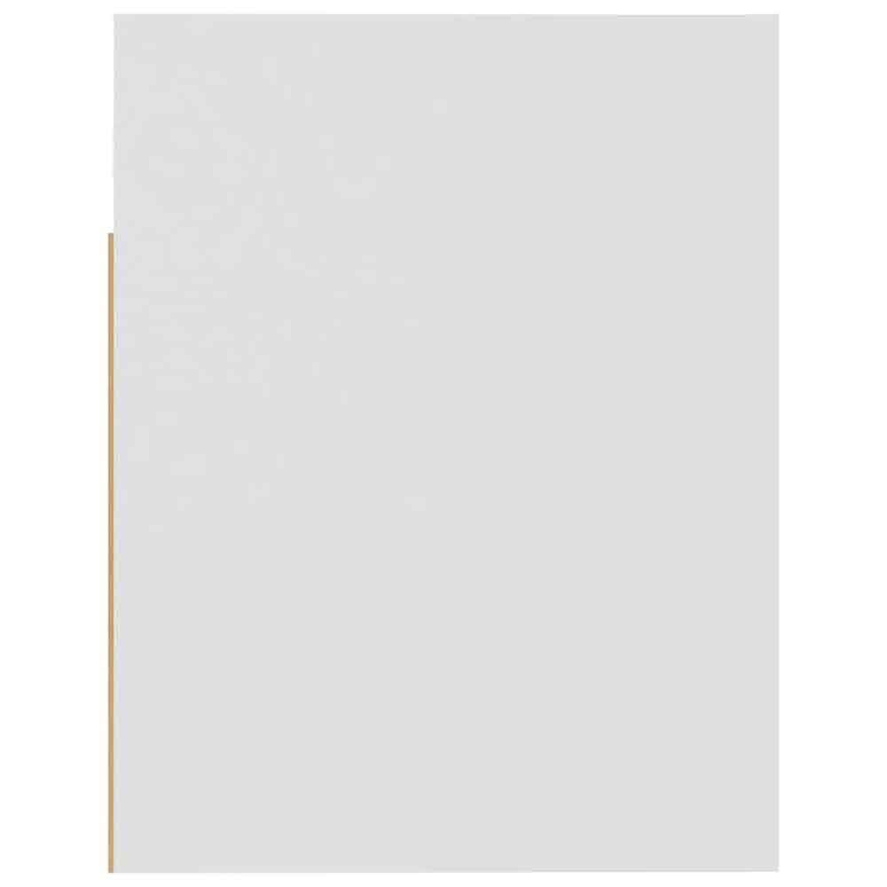 Baina Wall Hung Wooden Storage Cabinet With 1 Doors - White