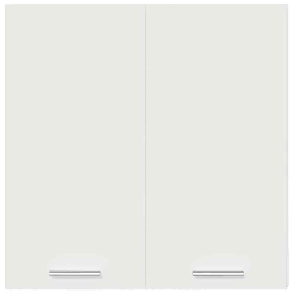 Baina Wall Hung Wooden Storage Cabinet With 2 Doors - White