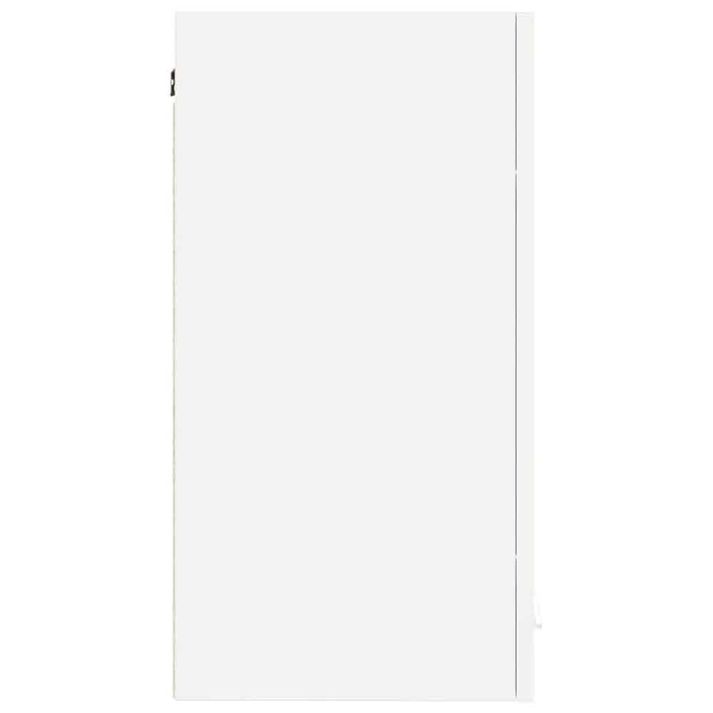 Baina Wall Hung Wooden Storage Cabinet With 2 Doors - White
