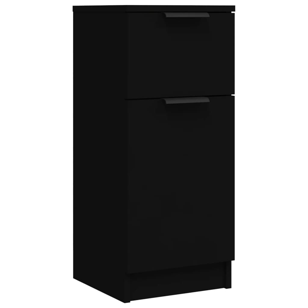 Baina Wooden Chest Of 3 Drawers - Black