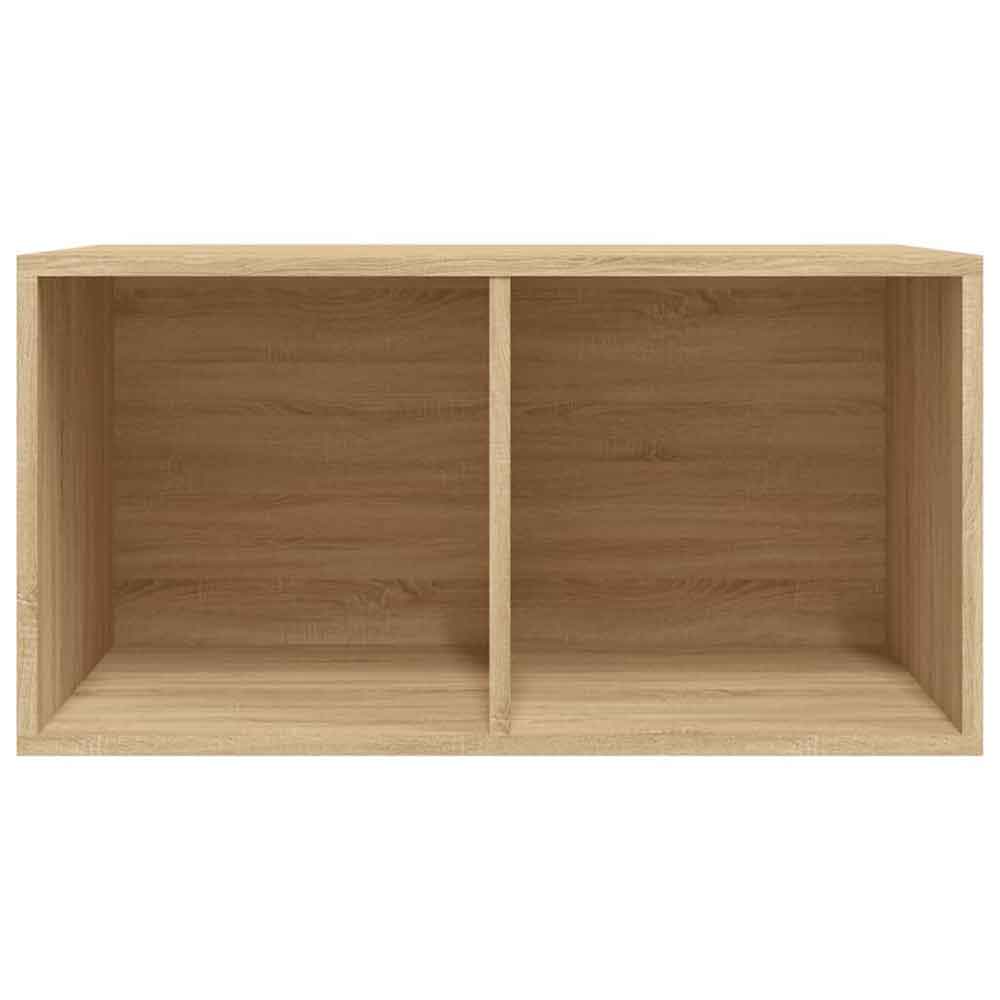 Baina Wooden Filing Cabinet With 2 Shelves - Sonoma Oak