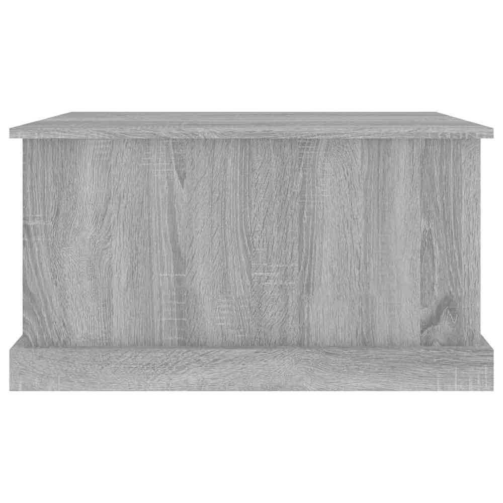 Baina 70cm Wooden Storage Box - Grey Sonoma
