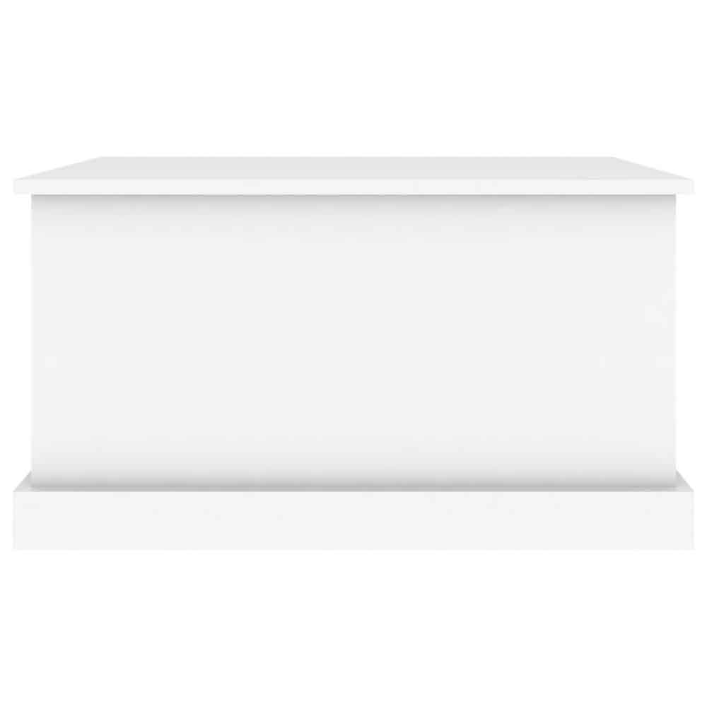 Baina 70cm Wooden Storage Box - White