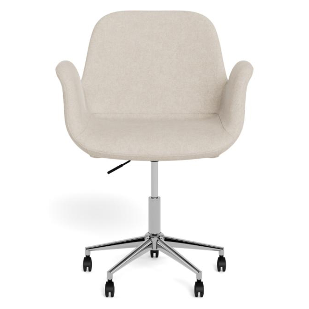 Baku Fabric Home And Office Chair - Beige