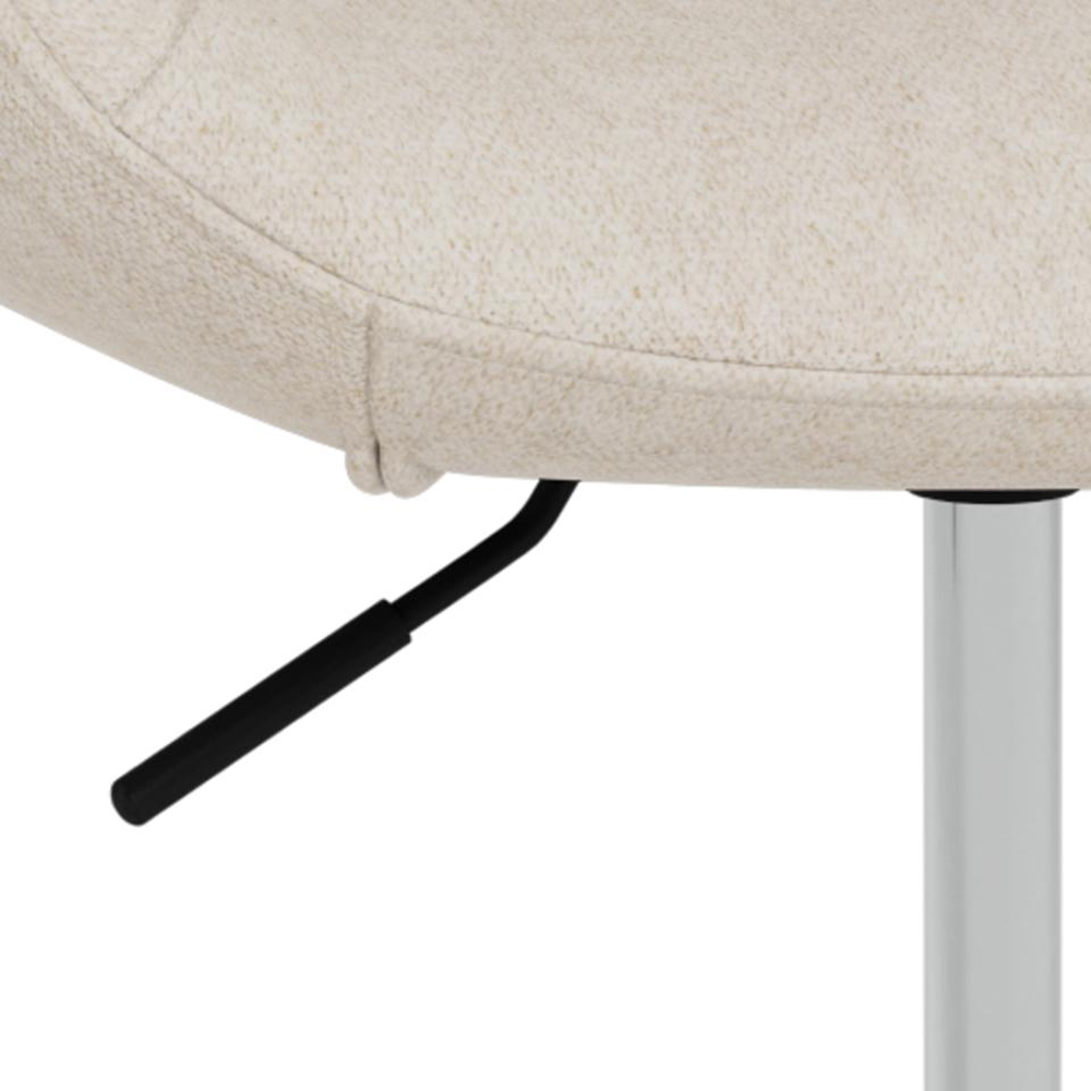 Baku Fabric Home And Office Chair - Beige