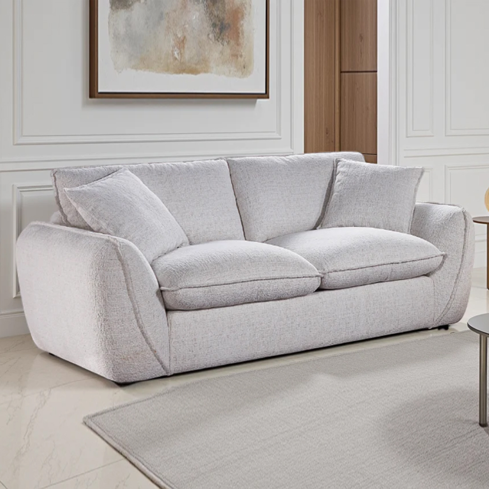 Baleno Fabric 2 Seater Sofa in Beige