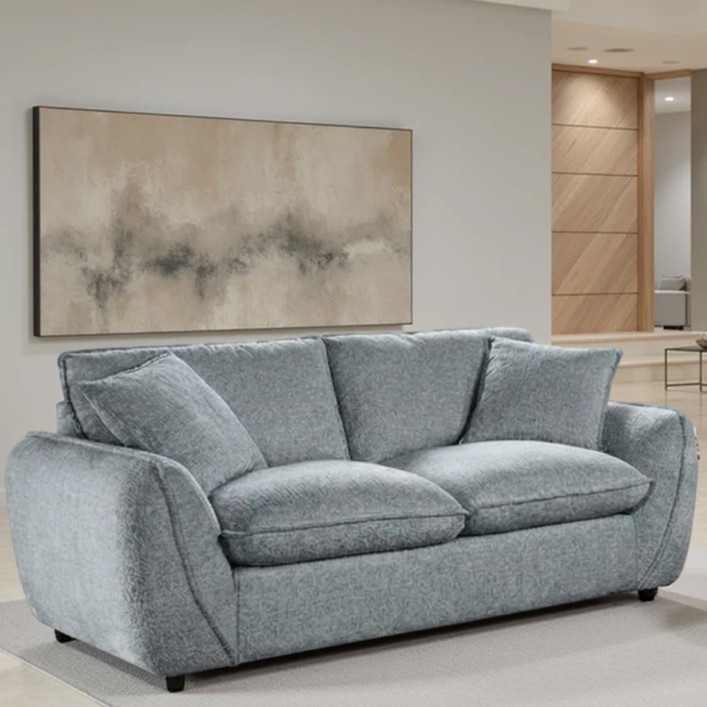 Baleno Fabric 2 Seater Sofa in Grey