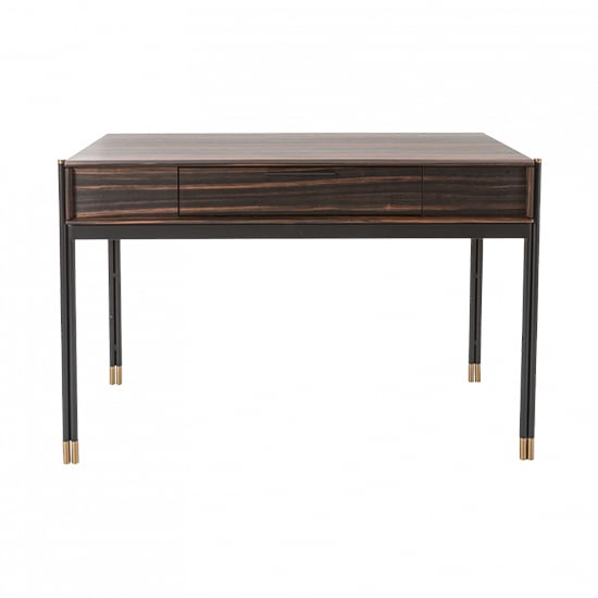 Read more about Balta wooden dressing table with 1 drawer in ebony