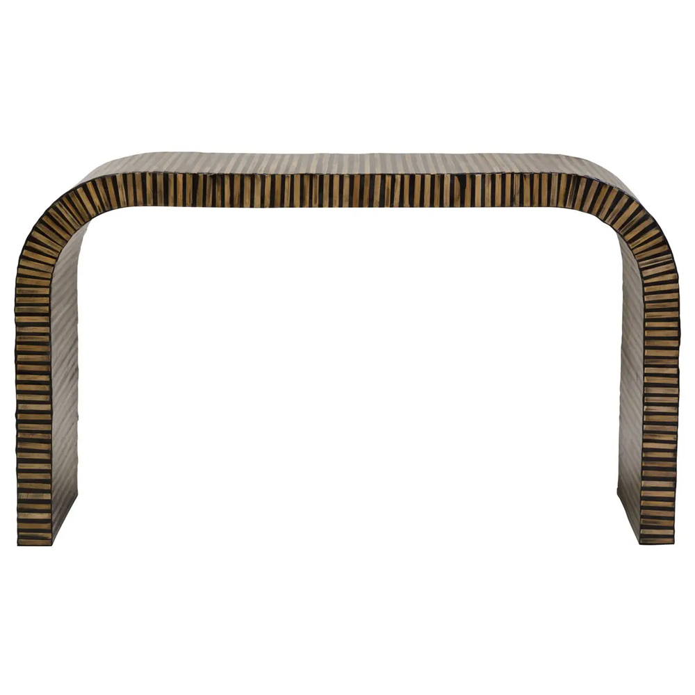 Baltimore Wooden Console Table In Natural