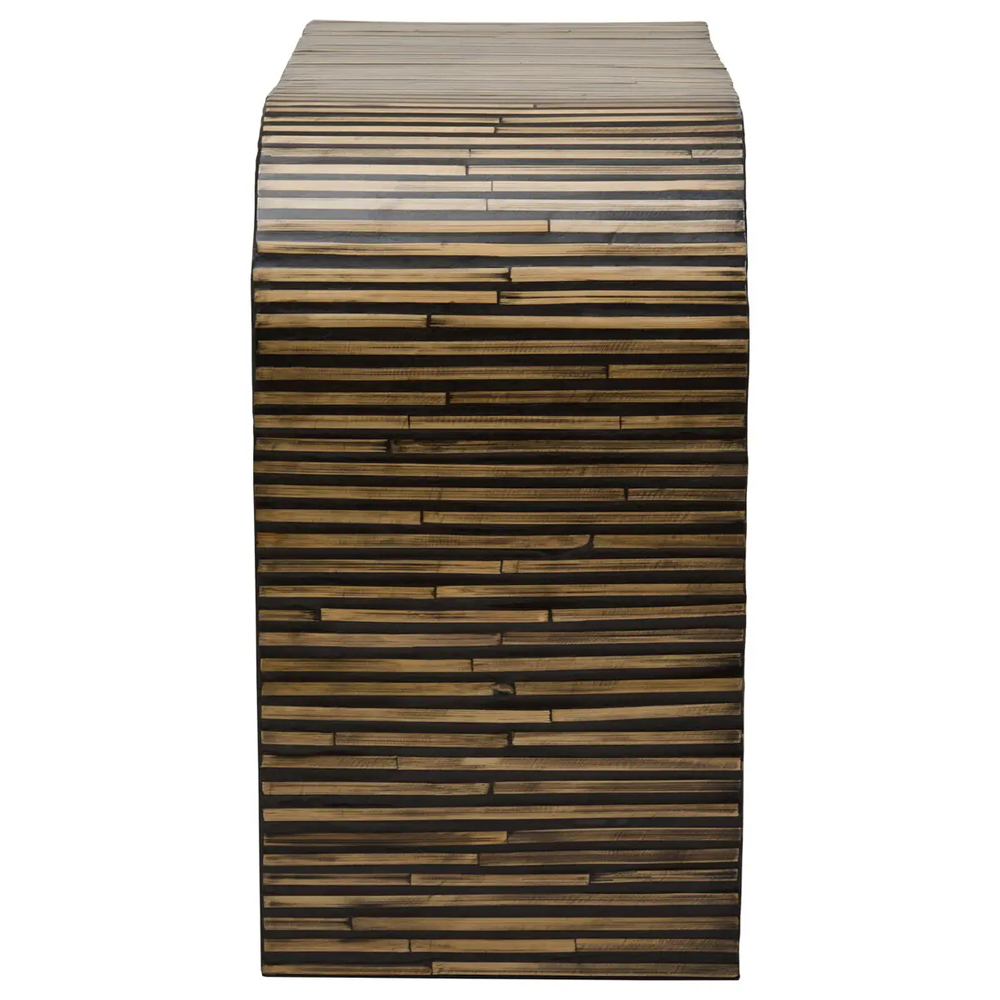Baltimore Wooden Console Table In Natural