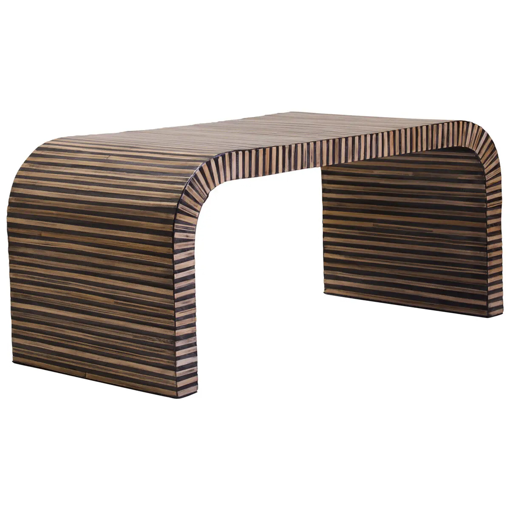 Baltimore Wooden Rectangular Coffee Table In Natural
